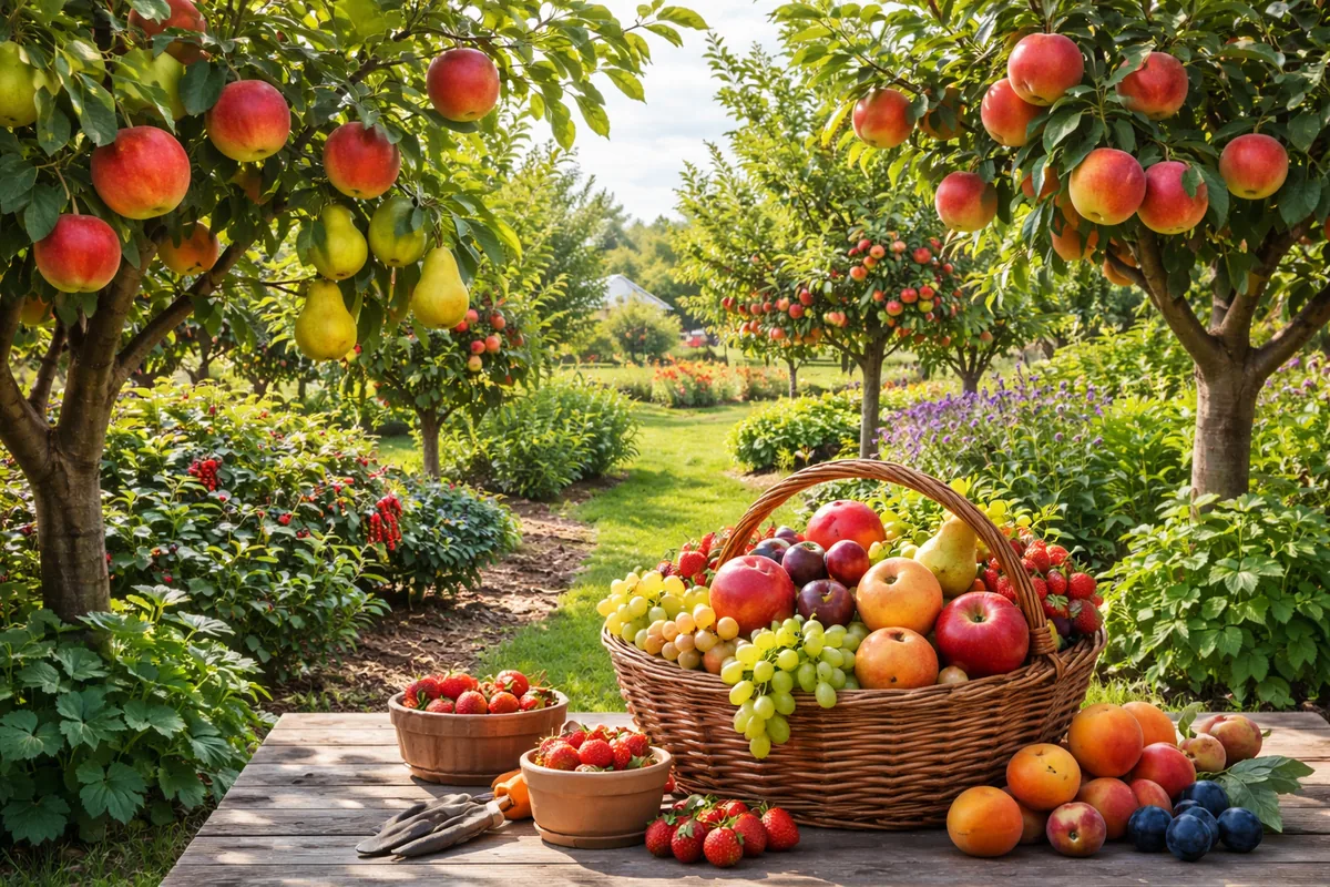 Les meilleurs arbres fruitiers pour un jardin productif