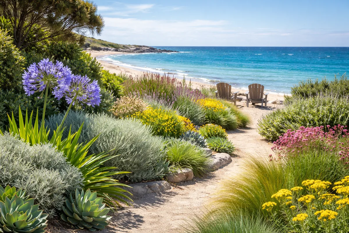 Comment choisir des plantes adaptées à un jardin en bord de mer