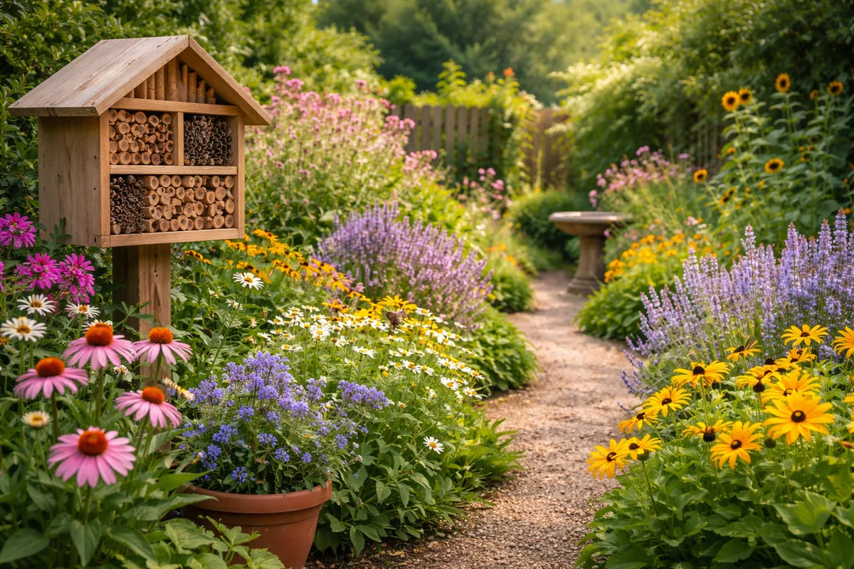 Comment aménager un jardin pour attirer les pollinisateurs
